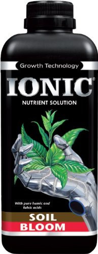Growth Technology Ionic Hydroponic Nutrient Solution Soil Bloom 1 Litre