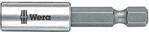 Wera 05134480001 1/4 x 50 mm 893/4/1 K universal soporte de broca – Plata