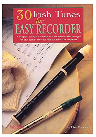 30 Irish Tunes For Easy Recorder. Für Sopran-Blockflöte