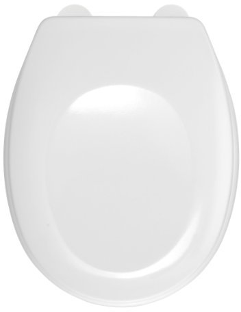 WENKO 21408100 WC-Sitz Lecco Duroplast, weiß,