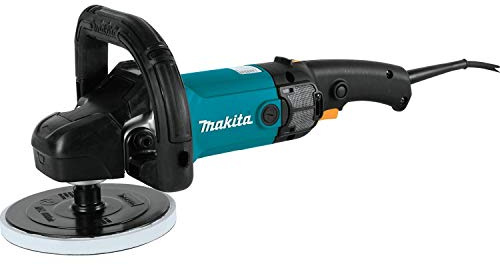 Makita 9237C 10 Amp 17,8 cm variable Geschwindigkeit Polierer/Schleifmaschine für hochwertige Details und Polieren.
