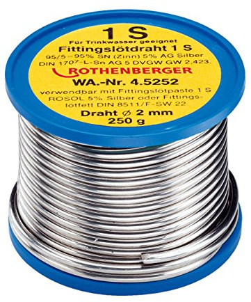 Rothenberger Fittingslot 1 S, Durchmesser 2 mm, 1 Stück, 45252