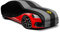 momo Couvre Voiture EXTÉRIEUR Taille L (480x178x120 CM) - Housse Voiture Exterieur Impermeable 3 Couches