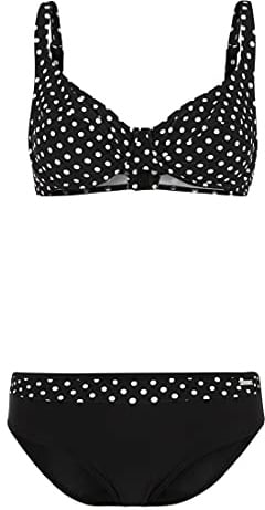 Lascana Damen Bügel-Bikini | Raffungen, Verstellbare Träger, Große Größen