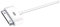 Duracell USB5011W Cavo Dati e Ricarica per Prodotti Apple a 30 Pin, Bianco