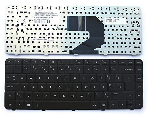 Power4Laptops Regno Unito Nero Tastiera Sostitutiva per Portatili Compatibile con HP Pavilion g6-1389sa
