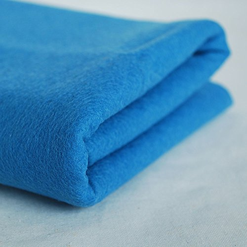100% Pure Wool Felt Fabric - 1mm Thick - Dark Dusty Blue - 40cm x 50cm