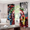 Vorhänge Digital Druck Marvel Heroes Bild Polyester Weiche Vorhänge Top Ösen Behandlungen Blackout Fenstervorhang für Wohnzimmer Schlafzimmer 170X200CM