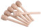 Palitos de Miel de Madera, 50 Piezas, Mini Cuchara de 8cm para Miel, Pequeños Palitos para Fiesta, Boda, Favores, Bautizo
