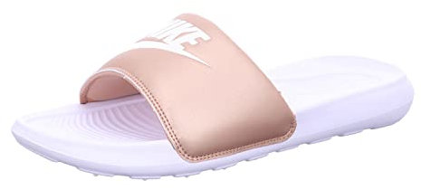 NIKE Women's Victori One slippers, Mtlc Red Bronze White White, 5.5 UK