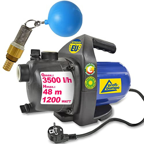 ZISTERNENPUMPE REGENWASSERPUMPE ZISTERNE-DRUCKPUMPE f. REGENWASSER KREISELPUMPE INNO-TEC 1200-1 WASSERPUMPE FÜR ZISTERNE REGENTANK REGENWASSERTANK ERDTANK ENERGIEEFFIZIENT