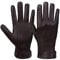 MGGMOKAY Herren Lederhandschuhe Kaschmir gefüttert,Braun,XXL
