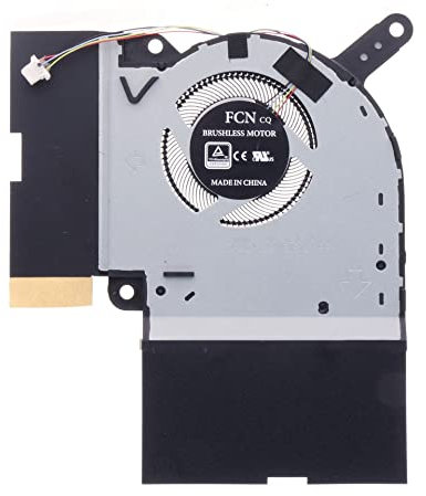 Wobeater 9mm GPU Cooling Fan Replacement for ASUS ROG Strix Laptops (90mm Length, 12V DC, 4-Pin Connector, Plastic Material, Compatible with G512LV, G531GW, G712LV, etc.)