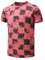 RONOMO Herren-T-Shirt mit modischem Print, Freizeit-Shirt, rose, M
