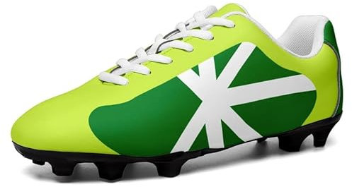 Football Boots Cleats Spikes Soccer Shoes Artificial Turf Sport Sneakers Unisex Teens Training Footwear