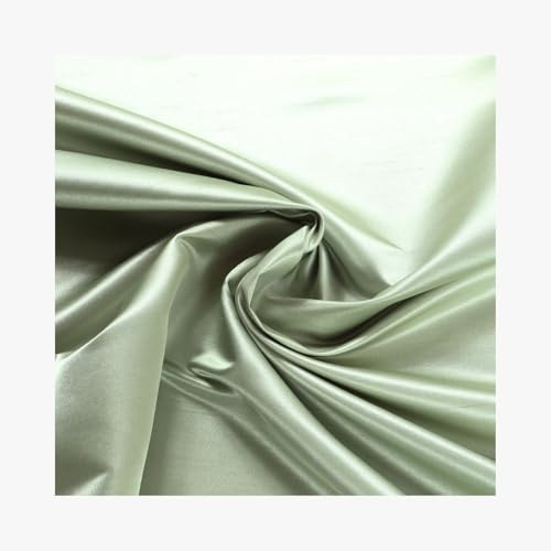 Stoff am Stück Stoff Polyester Taft mint Dupion Optik JAB Anstoetz 8-3103-283