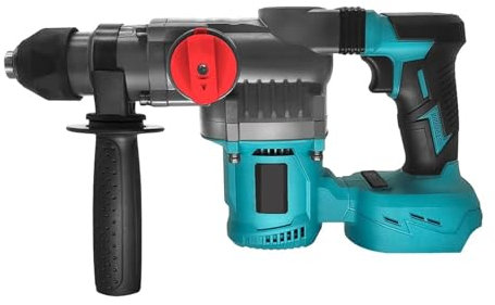 Marteau perforateur, Perceuse à percussion électrique sans balais à 2 modes, marteau rotatif sans fil de 26 mm, outils électriques portatifs,Sécurité et confort(Zwart)