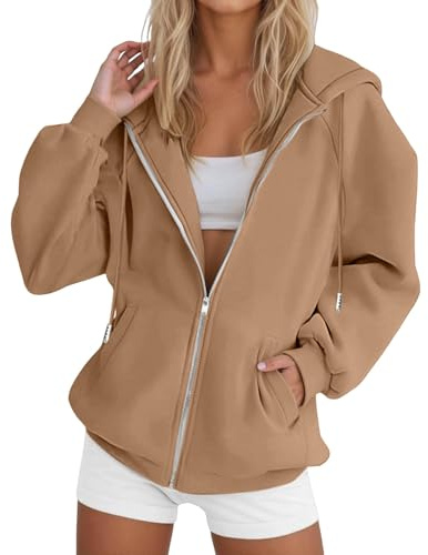 Yinguo Hoodies For Women UK Winter Jackets Oversized Hoodie Zip Up Longline Sweatshirts Trendy Casual Loose Long Sleeve Crewneck Pullover Comfy Fall Cloth Fashion Ladies Outfit