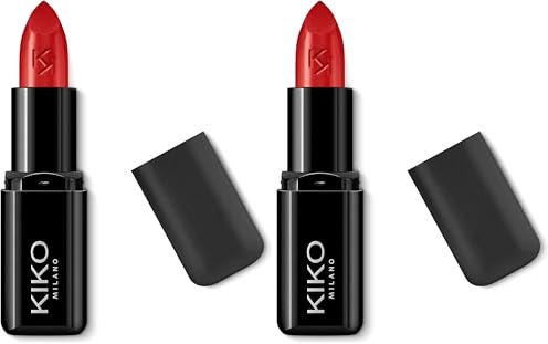KIKO Milano Smart Fusion Lipstick 461 | Reichhaltiger, Nährstoffspendender Lippenstift Mit Strahlendem Finish (Packung mit 2)