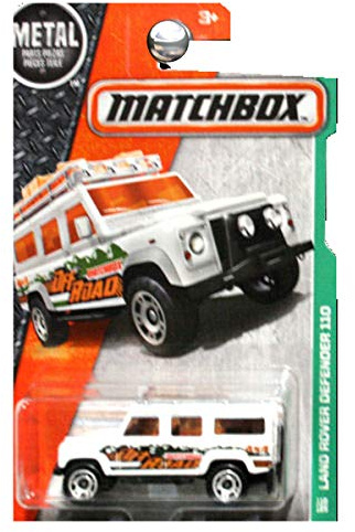 Matchbox Land Rover Defender 110 White #100 of 100 Die-cast Model Car