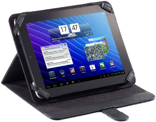 TOUCHLET Zubehör zu Tablet PC: Universal Schutzhülle mit Aufsteller für Tablet-PCs bis 15 x 20 cm (Tablet Schutzhülle 8 Zoll, Android-PC, Schutztasche)