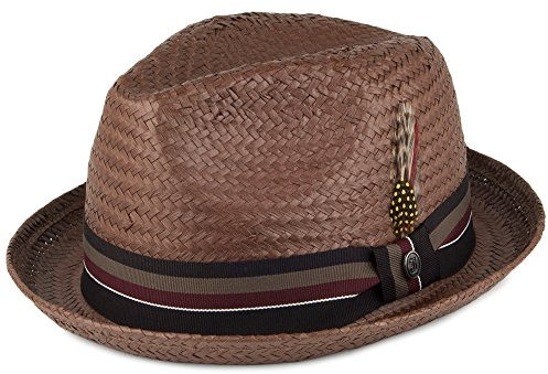 Jaxon & James Tribeca Trilby Strohhut - Braun - L