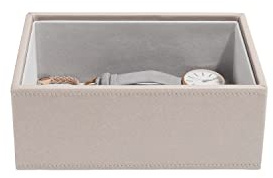 Stackers Taupe Mini Jewellery Box Chunky Jewellery Layer