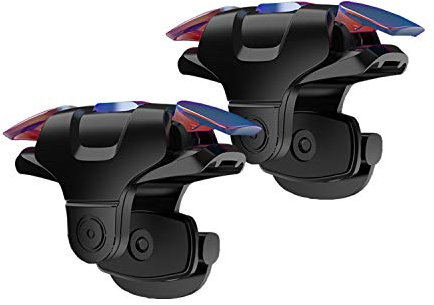 GOFOYO CK3 Mobile Trigger, mobiler Game-Controller, Spielauslöser für PUBG/Fortnite/Call of Duty, Shooter Sensitive Controller, Joysticks, Ziel- und Feuerauslöser für iPhone und Android-Handy (1 Paar)