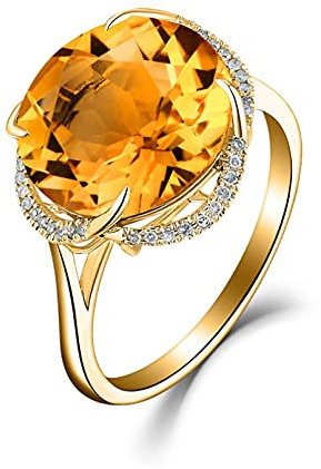 BAJIE Ehering Topas Rose Gold Amethyst Ring Sea Pink Saphir Offener Achat Weiblicher Ring