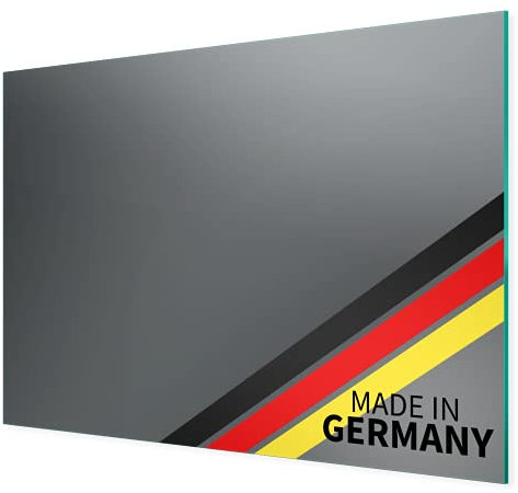 Spiegel ID Cristal: GRAUSPIEGEL 240x60 cm (Breite x Höhe) - nach Wunsch anpassen - Made in Germany - Spiegel Badspiegel Wandspiegel Flurspiegel