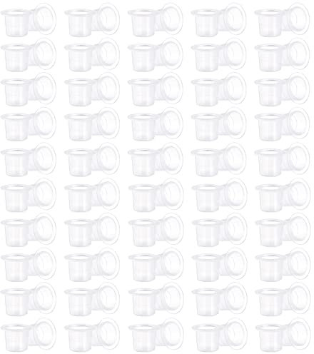 100Pcs Tattoo Caps Tattoo Ink Caps Cups Mischte Einweg Tattoo Pigment Microblading Ink Cups für Tattoo Tinte