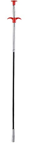 Kisbeibi Herramienta de recogida flexible, recogedor de cuatro garras extensible, herramienta para recogida de basura, fregadero/drenaje del hogar (tamaño: 1,6 m)