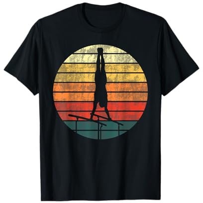 Geräteturnen Kunstturnen Barren Turner Retro Vintage T-Shirt