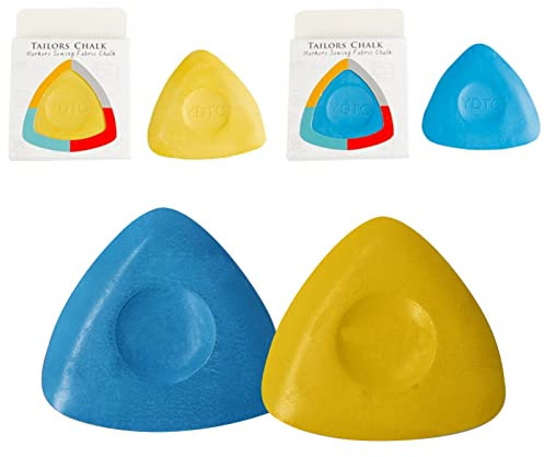 ZLXFT Gesso da Sarto, Gesso per Cucire,Gesso per Tessuti,Triangolo Sartoriale Gesso,Triangolo Gesso da Sarto per Tessuto,Pennarelli per Stoffa per Cucito,per lavori artigianali,cucito,trapuntatura