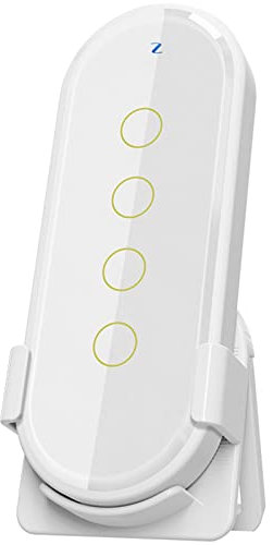 Tuya Zigbee Wireless Smart Home Switch 4 Gang 12 Scene Touch Lichtschalter App