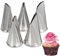 WEITING 5 douilles russes en acier inoxydable DIY fleur rose glaçure paisible buses crème pétale pastry gâteau décoration conseils