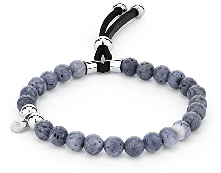 Fynch-Hatton Stein Beads Armband aus Edelstahl
