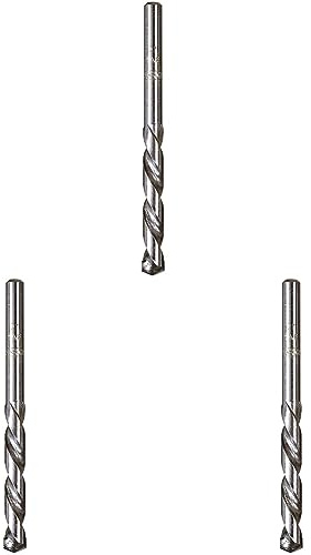 wolfcraft Steinbohrer HM-bestückt, Ø 8 mm I 7708010 I Für Bohrungen in Mauerwerk, Kunst- und Naturstein (Packung mit 3)