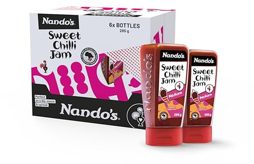 Nando's Sweet Chilli Jam 285g (Pack of 6)