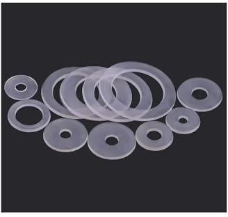 20 Stück M3 M4 M5 M6 M8 M10 M12 M14 M16 M18 M20 M22 Klare Nylon-Unterlegscheiben Kunststoff-Unterlegscheiben runde Dichtung PE Transparente Unterlegscheibe Isolierring (Size : M8x16x0.9, Color : 20p