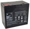12V 55Ah Black Box Sealed Lead Acid Mobility Scooter Battery
