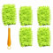 JEBBLAS Lot de 4 têtes de plumeau réutilisables en microfibre pour poignée de marque, 360 recharges robustes, vert (poignée non incluse)