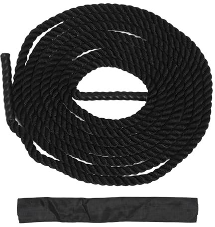 Glomora Exercise Training Rope,Heavy Ropes for Exercise Training for Cross - Training Home Gym & Fitness Exercises, Strength Training (15m/49.2ft)
