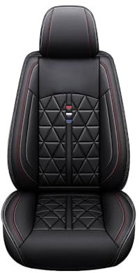 Chifeng 1-TLG. Vordere Autositzbezüge - Atmungsaktive, Strapazierfähige Kunstleder Sitzschoner, Universelle Autositzbezüge für Autos, SUVs, Limousinen & LKWs (1 pc)