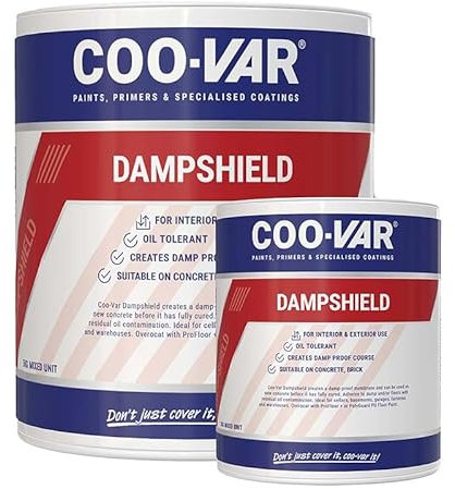 Coo-Var Dampshield Q124 Grundierung für feuchte Untergründe (farblos, 5 Kilogramm)
