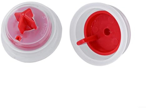 Ersatz-Set mit 2 Membran-Unterlegscheiben, kompatibel mit 43758 seitlichen unteren Einlassventilen für WC-Spülkasten-Einlassventil Modell 4375800M