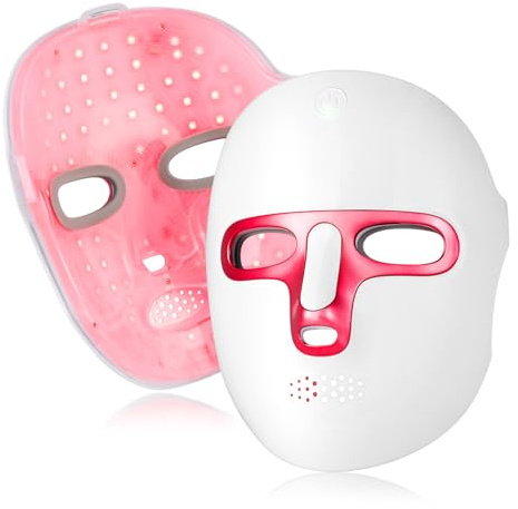 foreverLily Red Light Therapy Face Mask LED Photon Light Therapy Facial Mask for Skin Care Anti-aging Spot Beauty Device