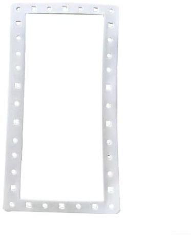 Pumixiy Wide Mouth Butterfly Skimmer Gasket for Hayward SPX1091GW SP1091Lx, Silicone Replacement Seal for Above Ground Pool Skimmer Systems(1 PACK)