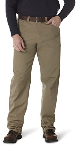 Wrangler Riggs Workwear Men's Carpenter Jean, Bark, 30W x 30L