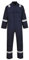Portwest BIZ5 Men's Flame Resistant Reflective Overalls Bizweld Iona FR Coverall Navy Tall, X-Large